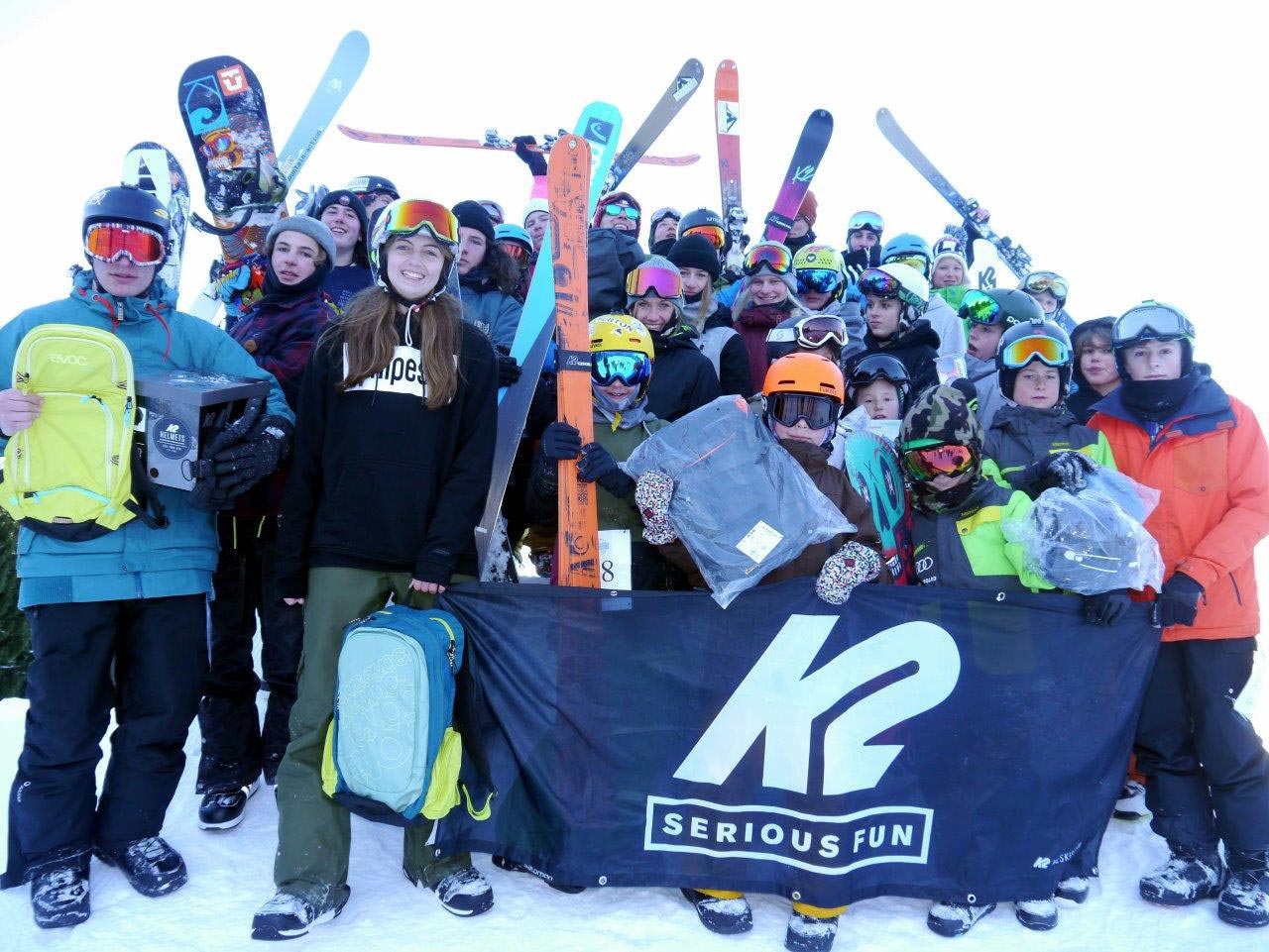 Viele Teilnehmer und mächtig gute Laune! Die K2 Youngstars Challenge 2017.