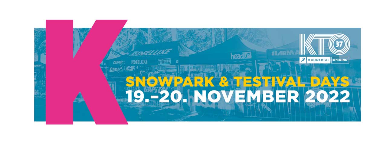 Kaunertal Opening 2022: Testival & Snowpark Days im November