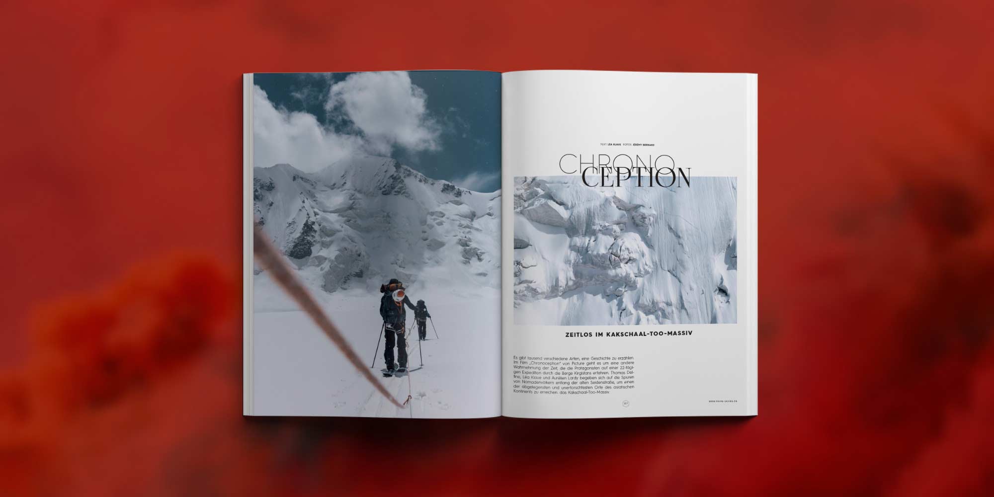 PRIME Skiing #39 Artikel Highlights: Chronoception - Zeitlos in Kirgistan