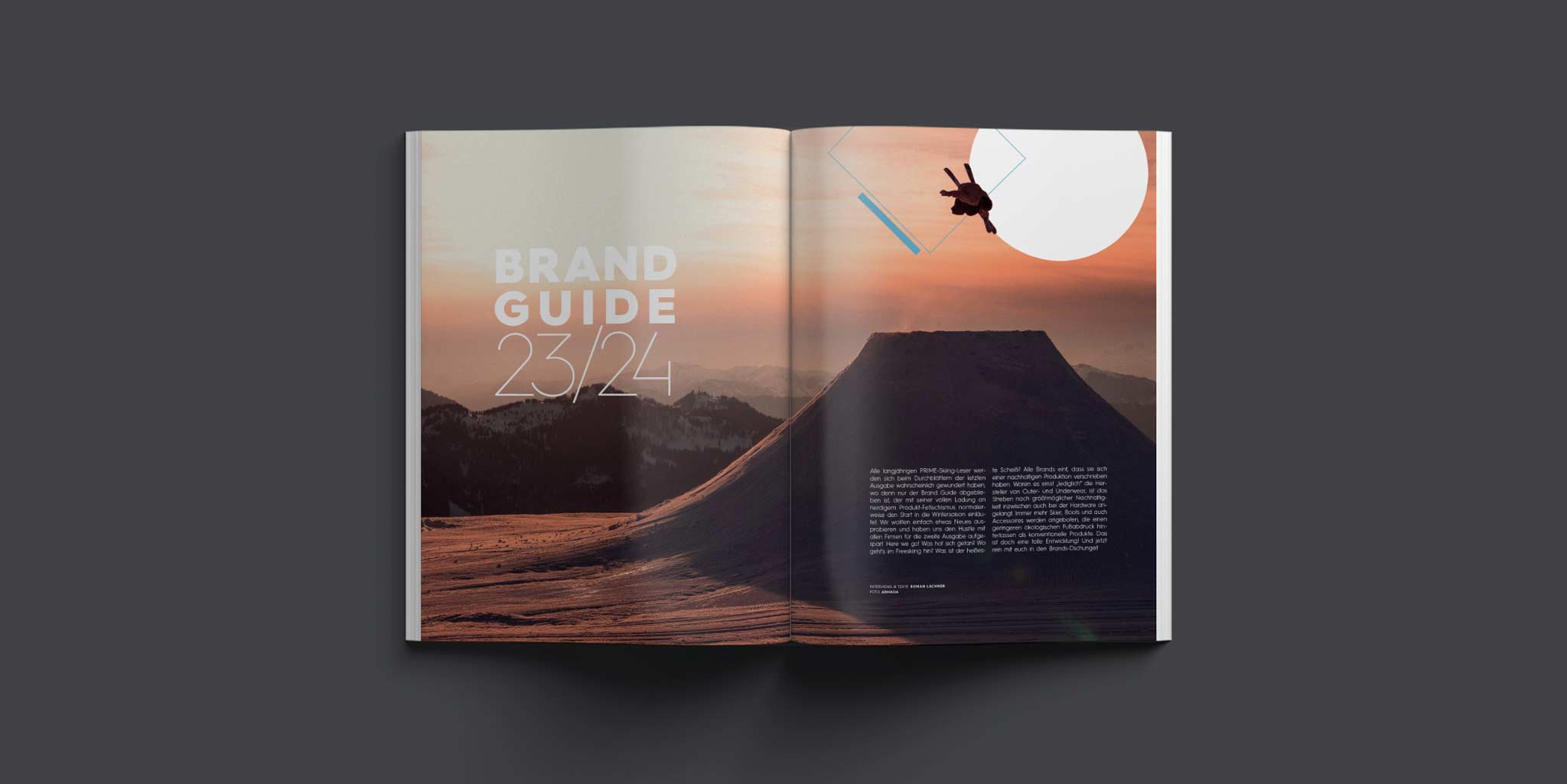 PRIME Skiing Magazin #40 Artikelhighlights: Der große PRIME Skiing Brand Guide 2024