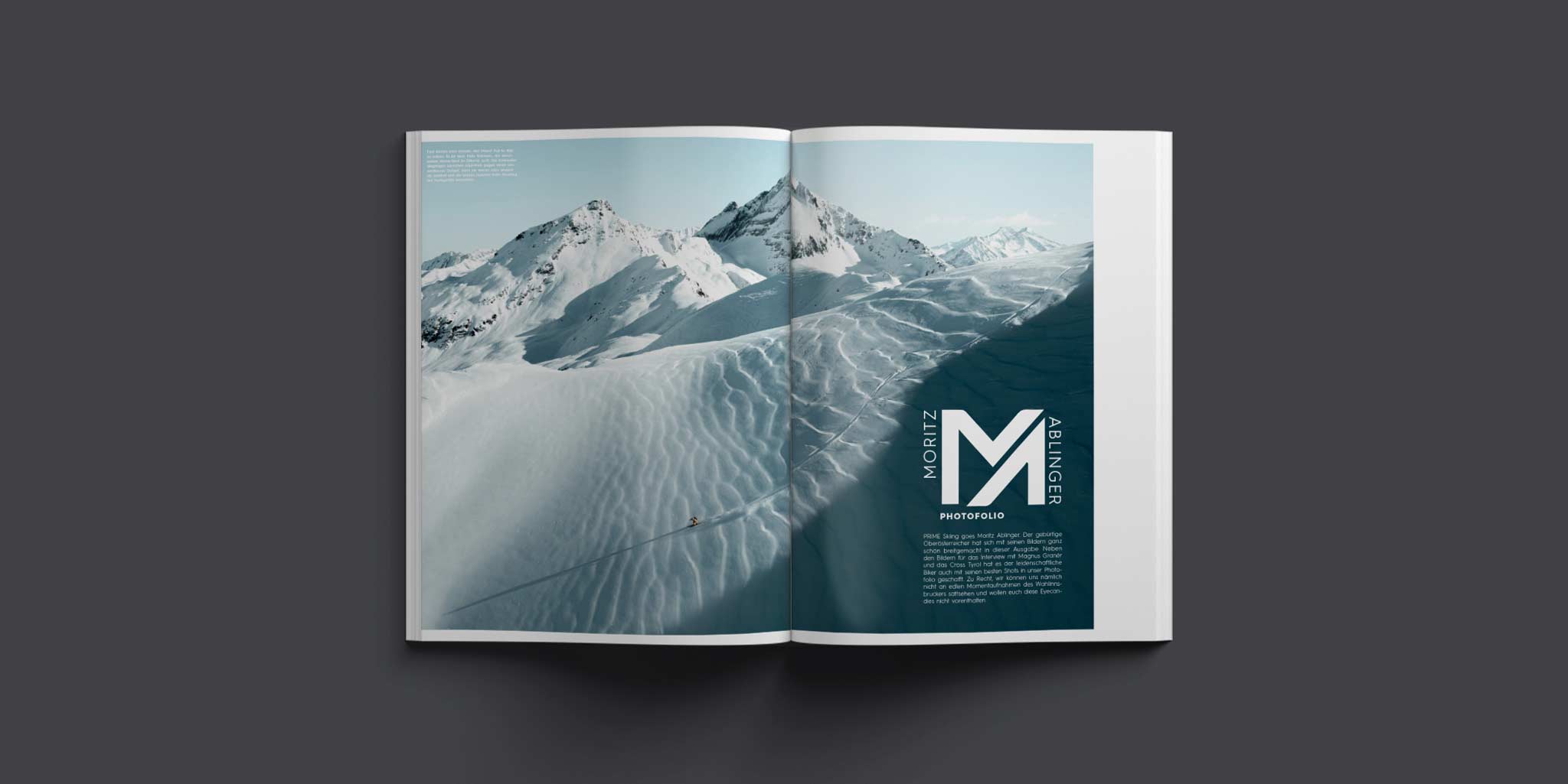 PRIME Skiing Magazin #40 Artikelhighlights: Photofolio - Moritz Ablinger