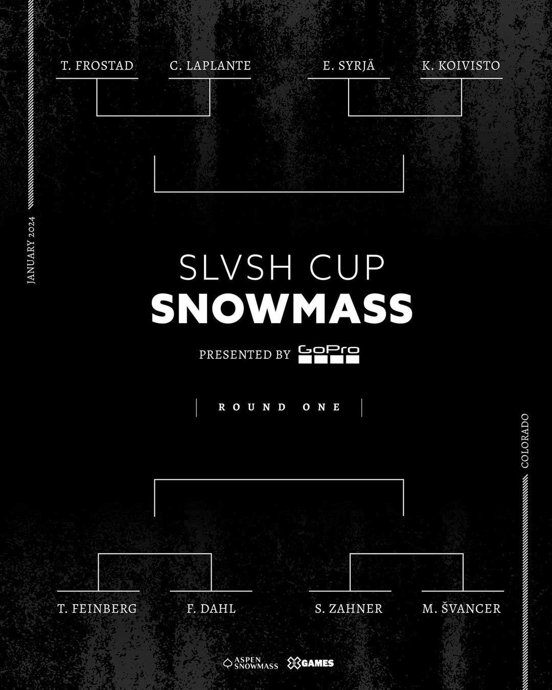 SLVSH Cup Snowmass 2024 - Erste Runde & Bracket